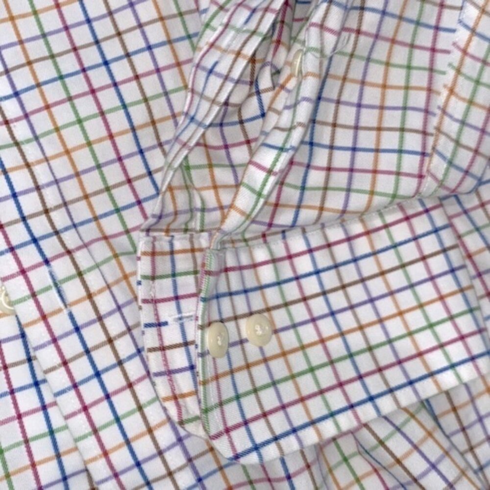 Peter Millar size large button down cotton shirt - image 9